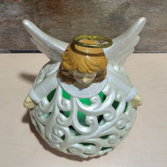 Angel Luminary Flameless LED Light Candle Changes Colors Christmas Decor Figurin - Picture 14 of 14